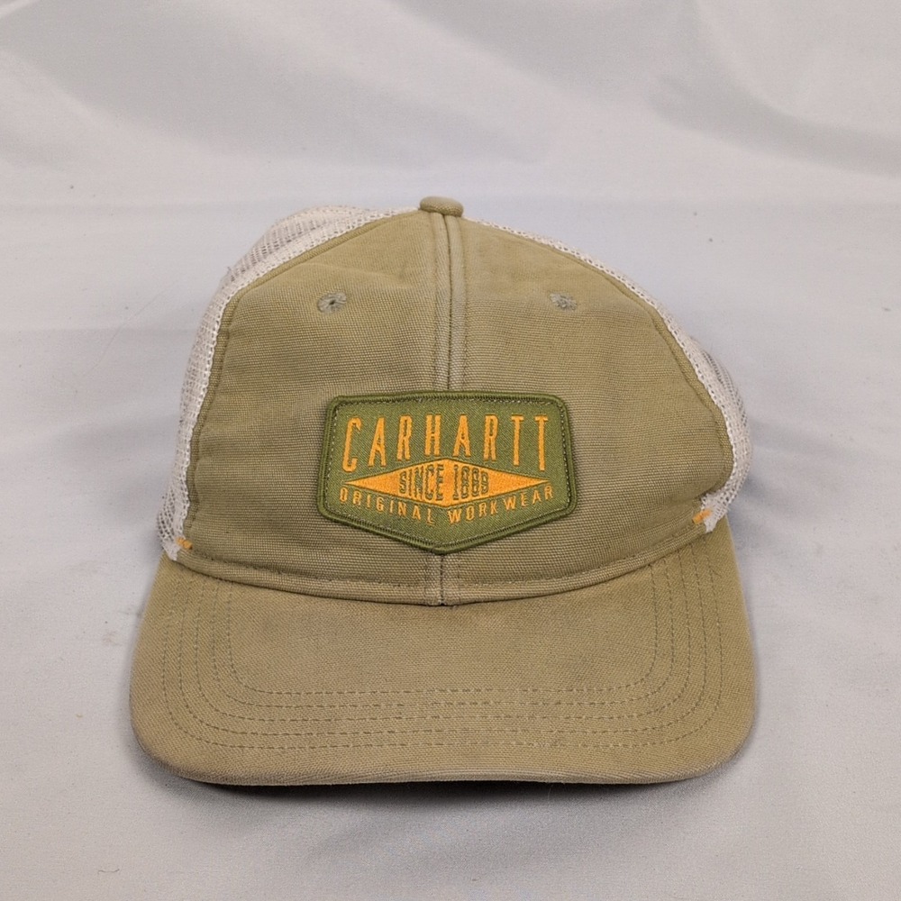 Carhartt Patch Logo Snapback Hat Adjustable Mesh Back Cap